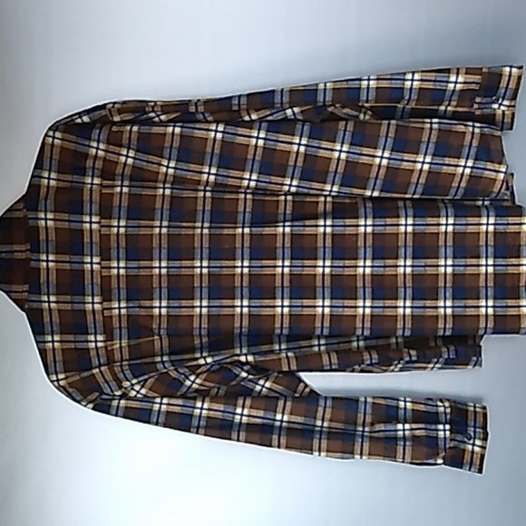 Vtg Union Made Big Ben Sanforized Plaid Long Sleeve Flannel Shirt Size XL NWT - Picture 4 of 8
